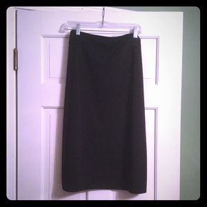 Basic black skirt